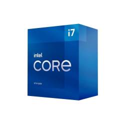 Intel Core i7 11700 - 2.5 GHz - 8 núcleos - 16 hilos - 16 MB caché - LGA1200 Socket - Caja
