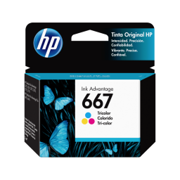 HP - 667 - Ink cartridge - Tricolor - 3YM78AL