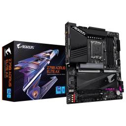 Gigabyte - Z790 A ELITE AX DDR4 G10 - Motherboard - ATX - LGA1700 Socket - Intel Z790 - para Core i3  para Core i5  pa