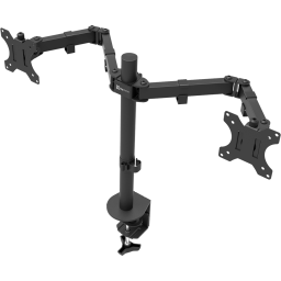 Klip Xtreme - Monitor mounting kit - Double 13"-32"