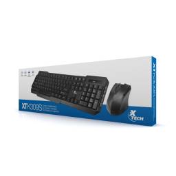 Xtech XTK-309S - Juego de teclado y ratn - inalmbrico - 2.4 GHz - QWERTY - espaol