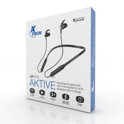 Xtech - Neckband earbuds with mic - Para Cellular phone / Para Home audio / Para Portable electronics - Wireless - Aktiv