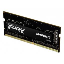 Kingston FURY Impact - DDR4 - módulo - 8 GB - SO-DIMM de 260 contactos - 2666 MHz / PC4-21300 - CL15 - 1.2 V - sin búfer