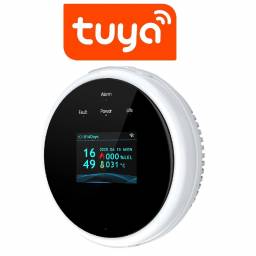 SENSOR GAS Y TEMPERATURA WIFI TUYA SMART LIFE