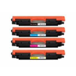 PACK 4 TONER COMPATIBLE HP CE310 CF350 CP1025 M176N M177FW