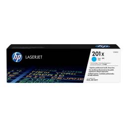HP 201X - Alto rendimiento - cin - original - LaserJet - cartucho de tner (CF401X) - para Color LaserJet Pro M252dn, M