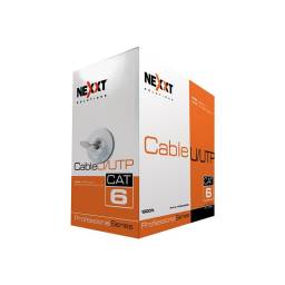 Nexxt - Cable al por mayor - 305 m - UTP - CAT 6 - sin halgenos, slido - gris