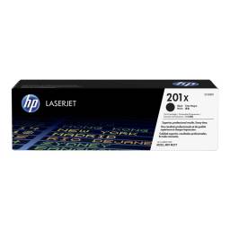 HP 201X - Alto rendimiento - negro - original - LaserJet - cartucho de tner (CF400X) - para Color LaserJet Pro M252dn, 
