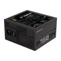 Gigabyte P750GM - Fuente de alimentacin (interna) - ATX12V 2.31 - 80 PLUS Gold - CA 100-240 V - 750 vatios - PFC activa