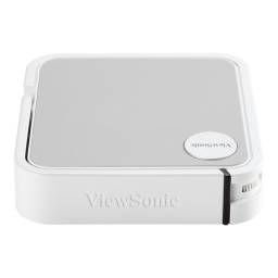 ViewSonic M1 mini - Proyector DLP - LED - 120 lmenes - WVGA (854 x 480) - 16:9 - con 1 ao de servicio de cambio urgent