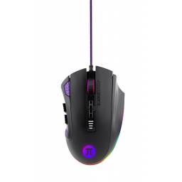 Primus Gaming - Mouse - PMO-302 - USB - Cableado  - BOTONES: 12 -  9 ESQUEMAS DE EFECTOS DE LUZ POR DEFECTO 