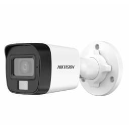 CMARA HIKVISION 2MP SMART HYBRID LIGHT AUDIO MINI BULLET