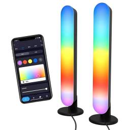 LUZ LED AMBIENTAL RGB WIFI TUYA SMART VELADORA PACK X2