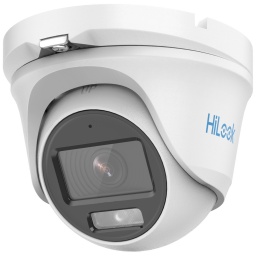 CAMARA HILOOK 2MP TURRET EXTERIOR - COLORVU - METAL - CAUDIO - THC-T129-MS