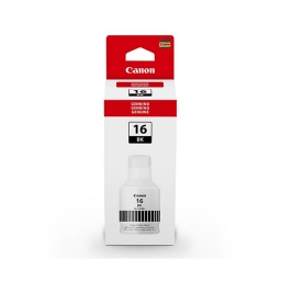 TINTA ORIGINAL CANON GI-16 NEGRO 167ML MAXIFY GX6010, GX7010