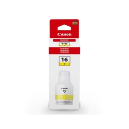 TINTA ORIGINAL CANON GI-16 AMARILLO 132ML MAXIFY GX6010, GX7010