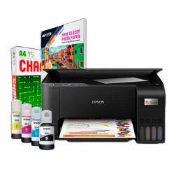 IMPRESORA EPSON MULTIFUNCION L3210 SISTEMA CONTINUO + REGALO