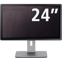 MONITOR 24" RECERT. [GRADO A+] - DP / DVI-D / VGA - NEGRO
