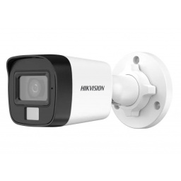 CMARA HIKVISION 2MP SMART HYBRID LIGHT AUDIO MINI BULLET
