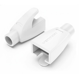 FUNDA PROTECTORA RJ45 BLANCO