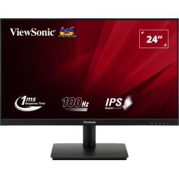 MONITOR 24 VIEWSONIC VA240-H 100HZ - 1920X1080 - HDMI  VGA - NEGRO