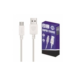 CABLE USB-A A MICRO-USB 1MTS CARGA RAPIDA INKAX