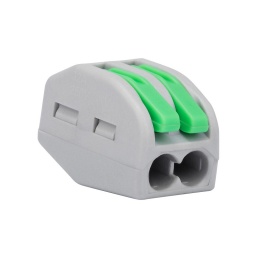 CONECTOR DE EMPALME R�PIDO 2VIAS - 4MM 32A - 6 UNIDADES