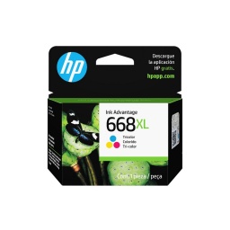 CARTUCHO ORIGINAL HP 668XL COLOR - EXTRA CARGA