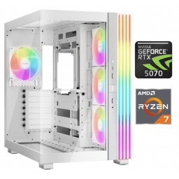 Equipo Gamer Ryzen 7 7800X3D, 32GB, 1TB, RTX 5070 12GB