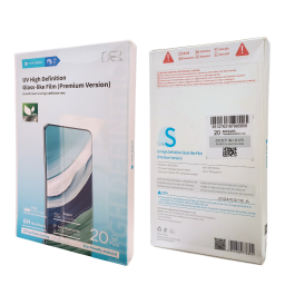 (S) Pack 20 Láminas Curado UV HD Premium Tamaño S Rock Space 6941402778804