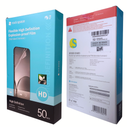 (S) Pack 50 Láminas Hydrogel HD Standard - Tamaño S 180BZ-01J Rock Space 6941402758271