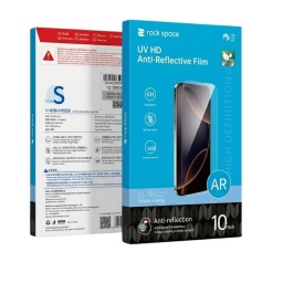 (S) Pack 10 Láminas Curado UV HD Antirreflejante 180ARZ-01Y - Tamaño S Rock Space 6941402794583