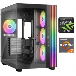 Equipo Gamer Ryzen 7 7800X3D, 32GB, 1TB, RTX 5070 12GB
