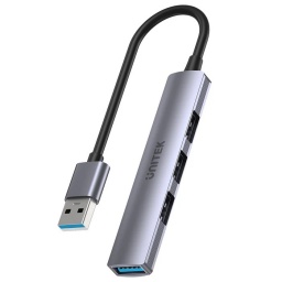 HUB USB 4 PUERTOS  - UNITEK - H1208A