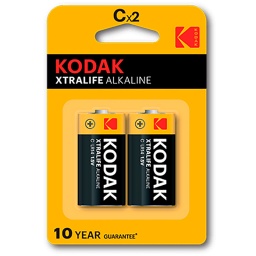 PILAS KODAK XTRALIFE ALKALINA C X2