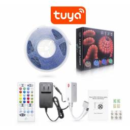 TIRA LED RGB 5M AUDIORITMICA WIFI TUYA SMART INTEXT