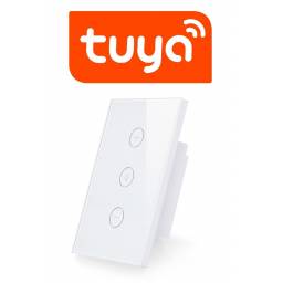 INTERRUPTOR SWITCH DIMMER TACTIL WIFI TUYA SMART BLANCO