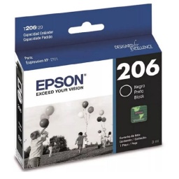 CARTUCHO ORIGINAL EPSON 206 NEGRO XP2101