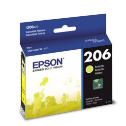 CARTUCHO ORIGINAL EPSON 206 AMARILLO XP2101