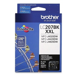 CARTUCHO ORIGINAL BROTHER LC207 NEGRO