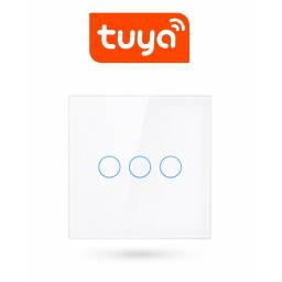 CONTROL RF PARA SWITCH DE LUZ TACTIL 3CH TUYA SMART BLANCO