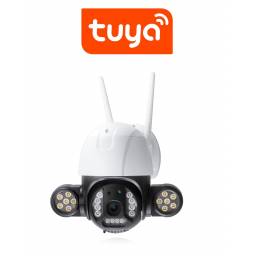 CAMARA DE SEGURIDAD IP WIFI PTZ 3MP TUYA SMART AUDIO