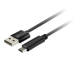 Xtech XTC-510 - Cable USB - USB-C (M) reversible a USB (M) - USB 2.0 - 1.8 m - negro