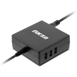 Forza FNA-790 - Universal Laptop Charger - 110/220V 90W NEMA  - 3 USB Ports - 7 Tips