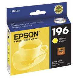 Epson T196 - Amarillo - original - cartucho de tinta - para Expression XP-101, XP-201, XP-211, XP-214, XP-401, XP-411; W