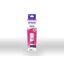 Epson 504 - 70 ml - magenta - original - recarga de tinta - para EcoTank L4150, L4260, L6161, L6171, L6191, L6270