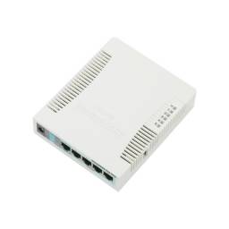MikroTik RouterBOARD RB951G-2HnD - Punto de acceso inalmbrico - GigE - Wi-Fi - 2.4 GHz