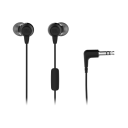 JBL - C50HI - Earphones - Wired - Black