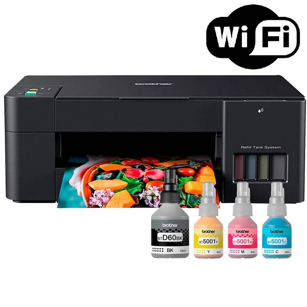 MULTIFUNCION BROTHER DCP T420W SISTEMA CONTINUO WIFI Impresión Chorro de  tinta Multifunciones