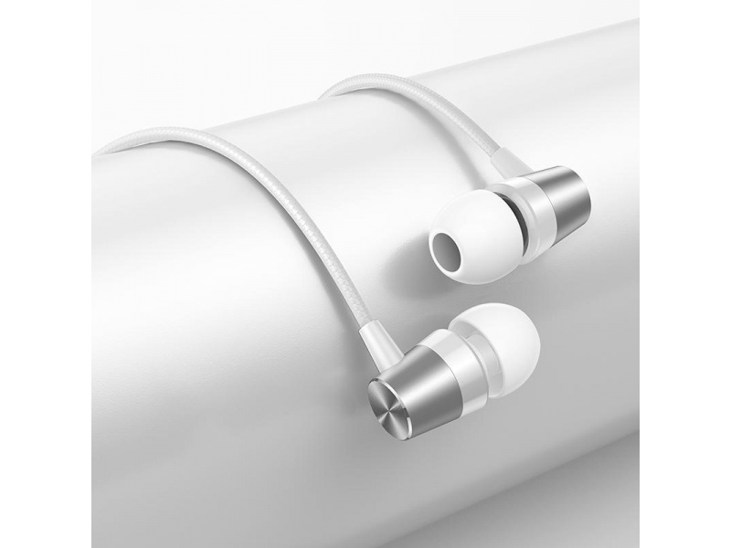 SJ475   EP-42  Manos Libres Stereo 3.5mm  1.2M  in-ear  Blanco  USAMS